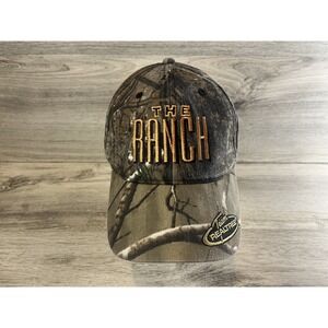 Team REALTREE Camo Hat Cap Strapback Mens Adjustable The Ranch Embroidered